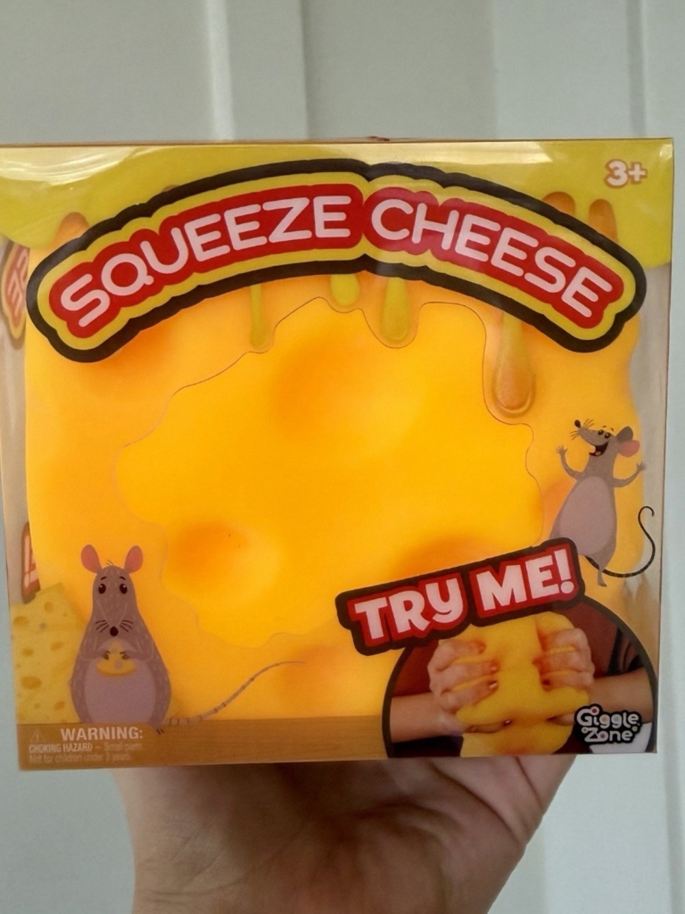 Sunny Days Squeeze Cheese squishy
